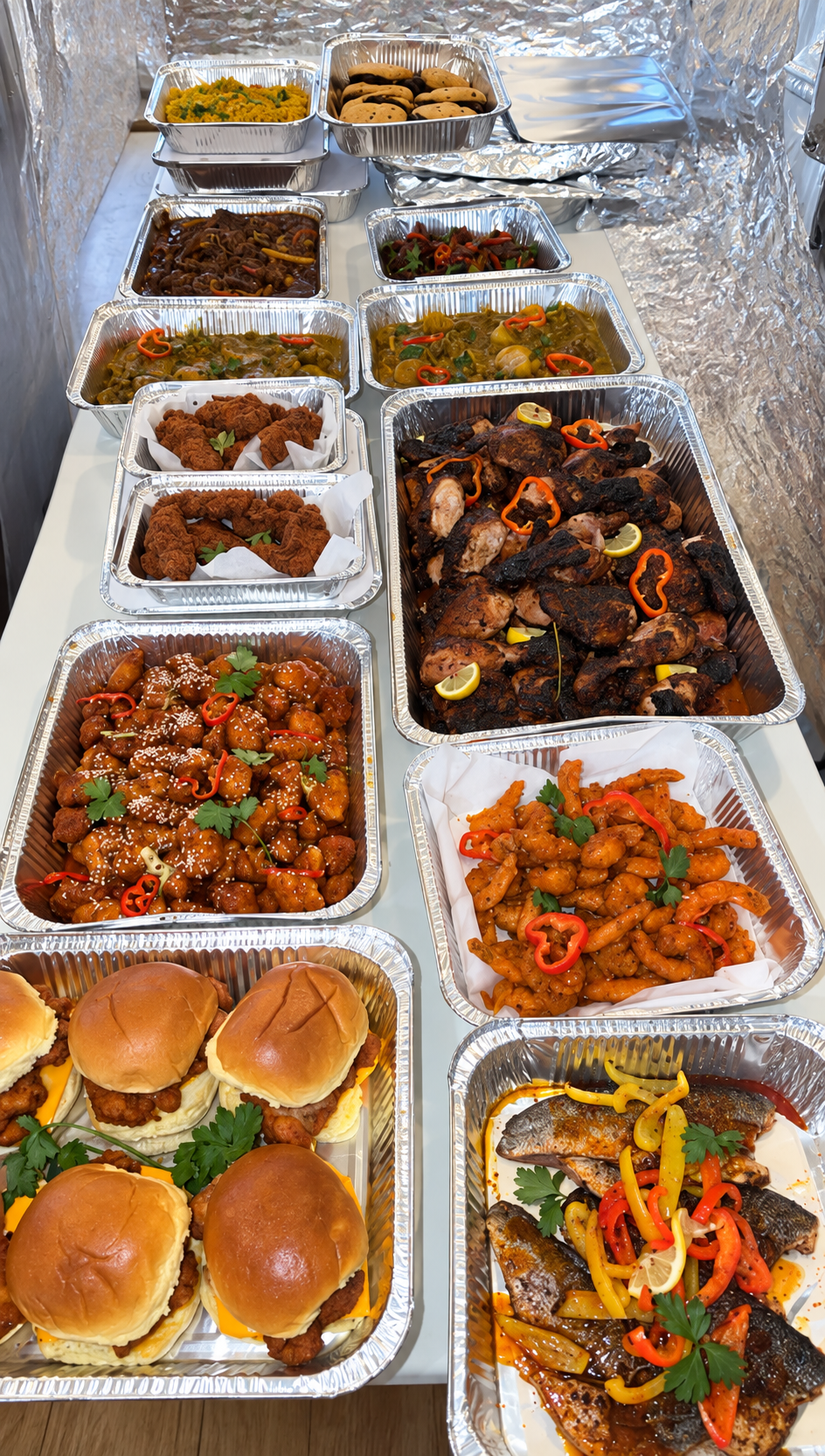 private catering dish