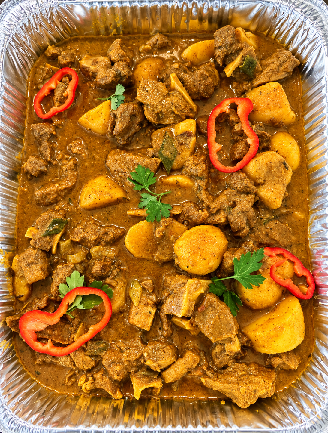 CURRIED LAMB