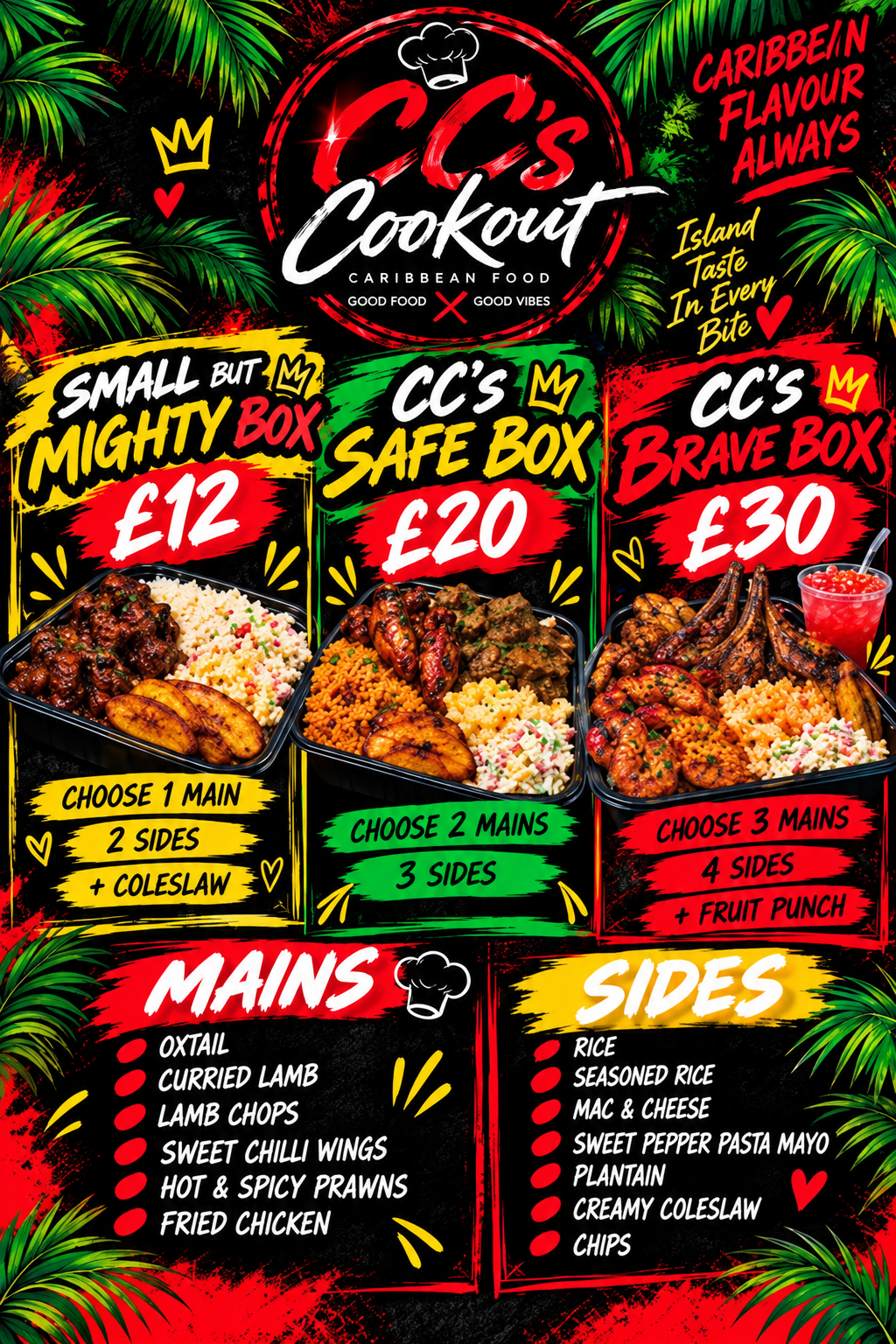 PICK YOUR MEAL / CREATE YOUR OWN BOX